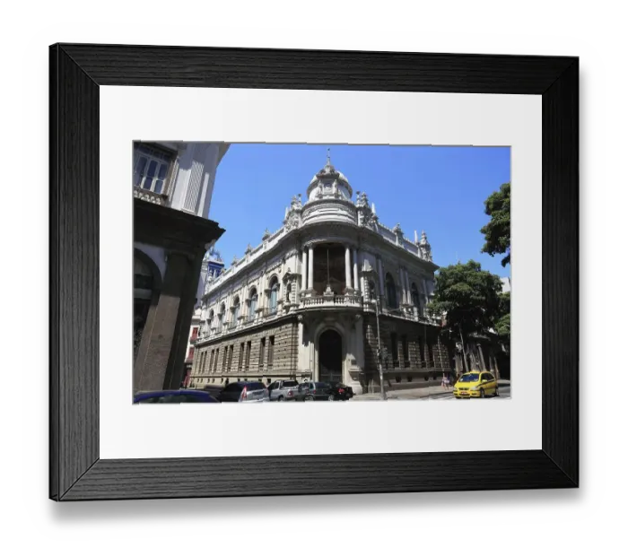 Framed Print : On the street Rua de Buenos Aires