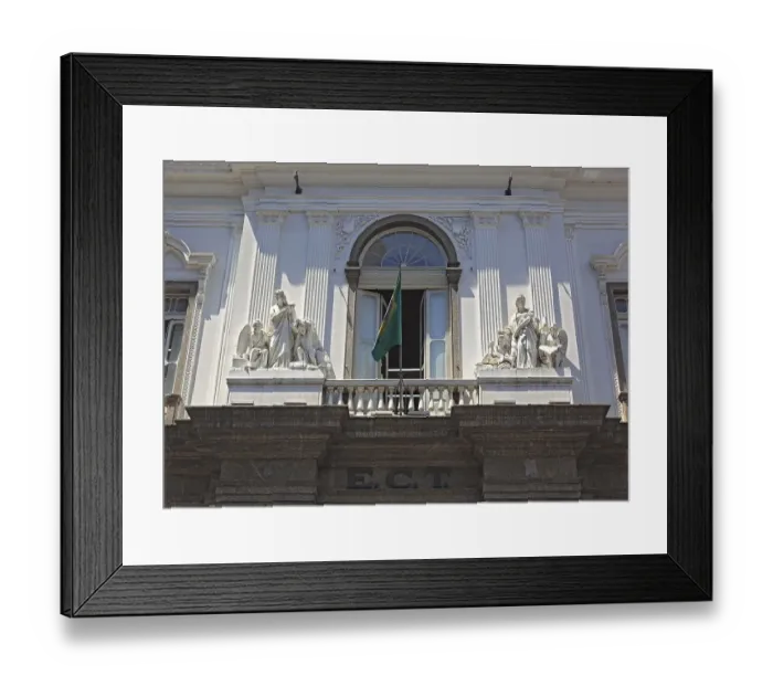 Framed Print : On the street Rua de Buenos Aires