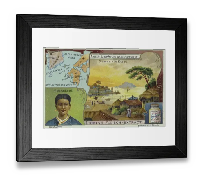 Framed Print : Picture series of non-European waterways Framed Print : Picture series of non-European waterways