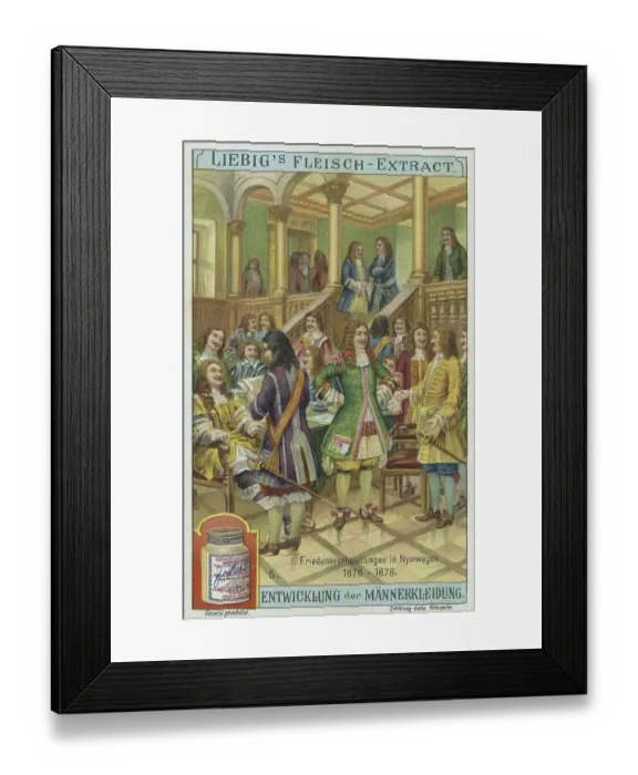 Framed Print : Picture series Development of Men's Clothing Framed Print : Picture series Development of Men's Clothing