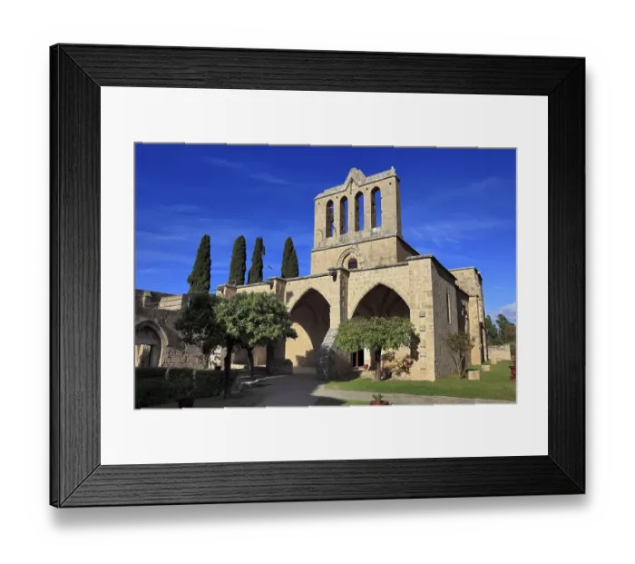 Framed Print : Bellapais Abbey, Beautiful Peace