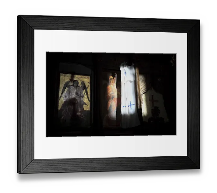 Framed Print : Bellapais, Beylerbeyi, parts of a Gothic monastery ruin