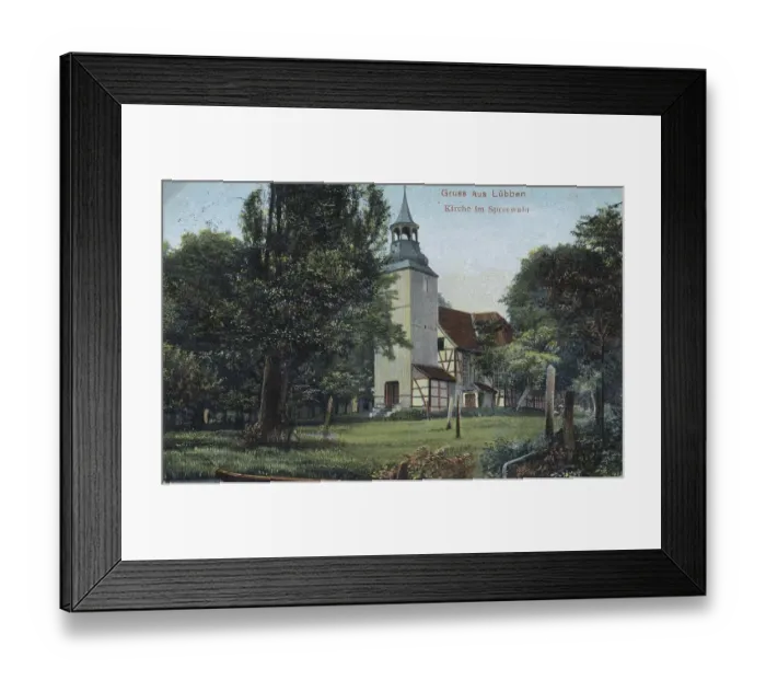 Framed Print : Luebben im Spreewald, county Dahme-Spreewald Framed Print : Luebben im Spreewald, county Dahme-Spreewald