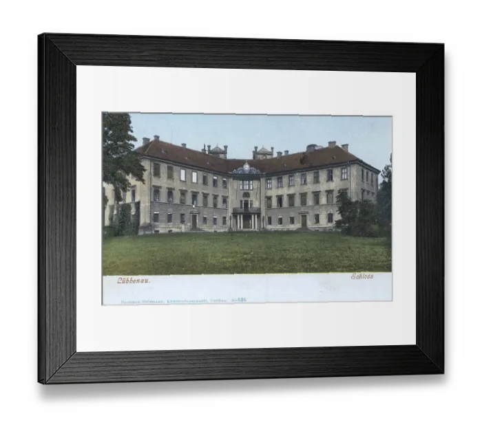 Framed Print : Luebbenau, district of Oberspreewald-Lausitz in the state of Brandenburg
