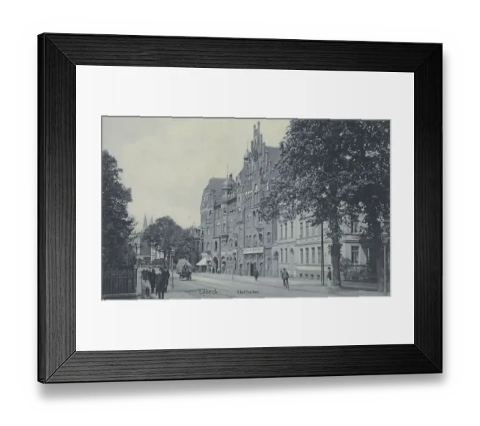 Framed Print : Luebeck, Stadthallen, Schleswig-Holstein Framed Print : Luebeck, Stadthallen, Schleswig-Holstein