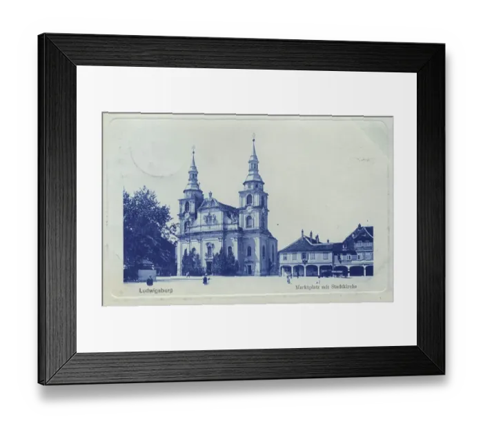 Framed Print : Ludwigsburg, Baden-Wuerttemberg
