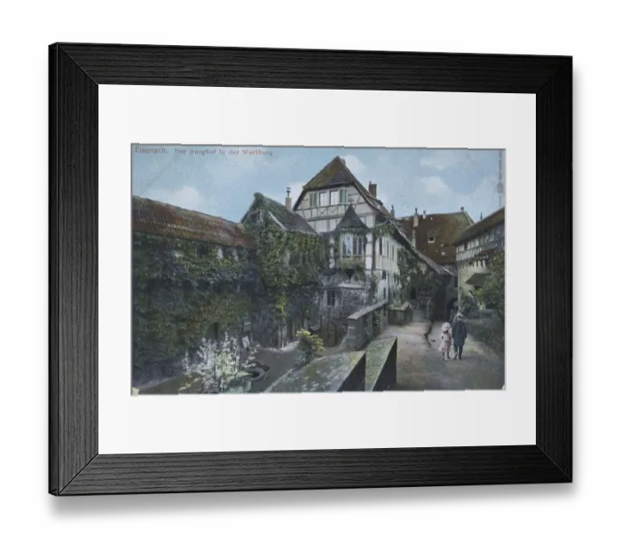 Framed Print : Wartburg in Eisenach, Thuringia