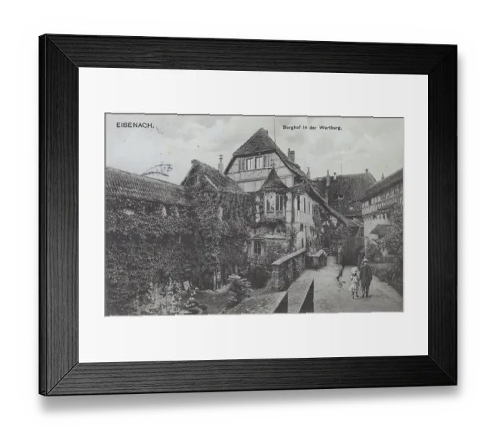 Framed Print : Wartburg in Eisenach, Thuringia