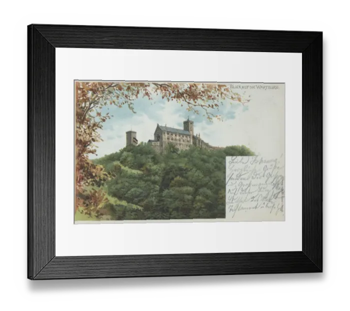Framed Print : Wartburg, Eisenach, Thuringia, Germany