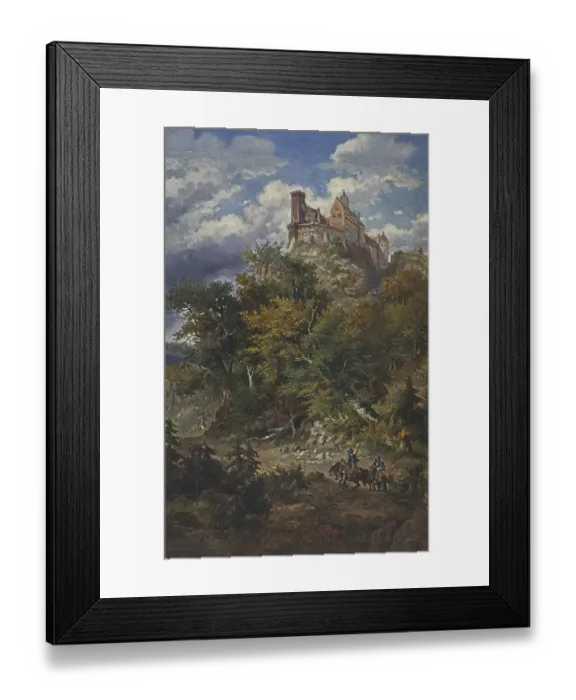 Framed Print : Wartburg, Eisenach, Thuringia, Germany