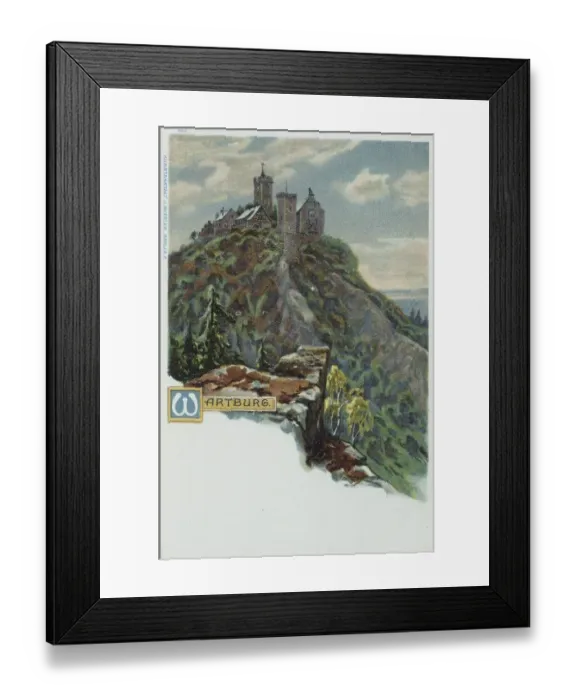 Framed Print : Wartburg, Eisenach, Thuringia, Germany