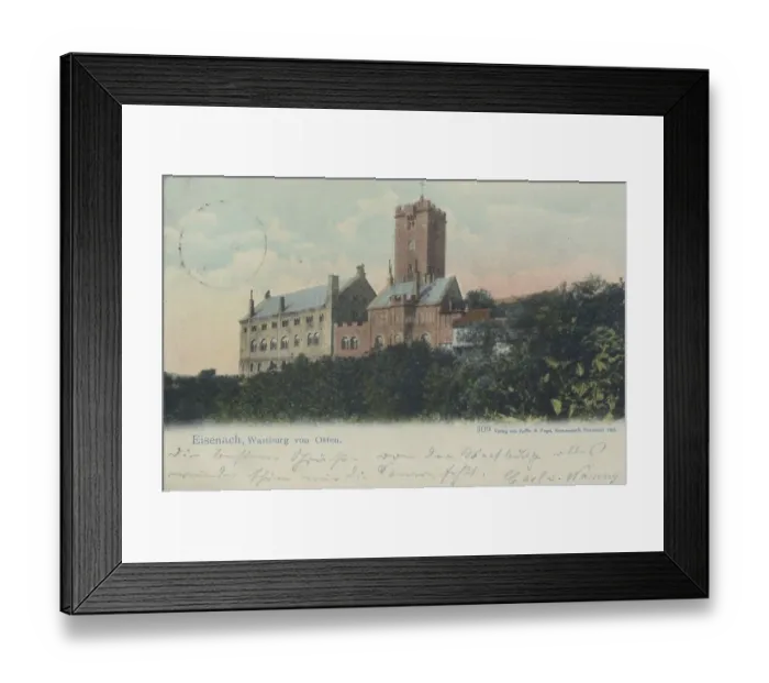 Framed Print : Wartburg, Eisenach, Thuringia, Germany