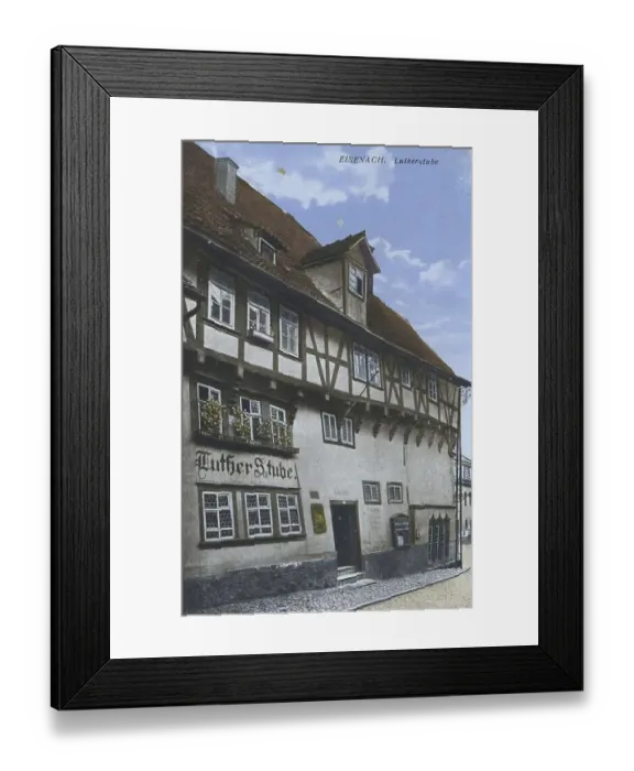Framed Print : Lutherstubem Wartburg, Eisenach