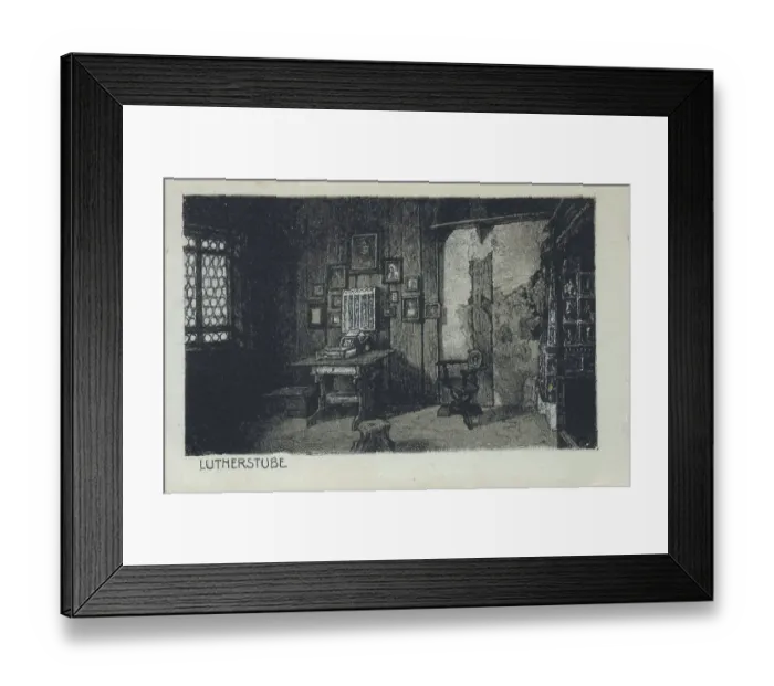 Framed Print : Lutherstubem Wartburg, Eisenach
