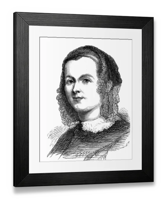 Framed Print : Caroline Chisholm, 30 May 1808 Framed Print : Caroline Chisholm, 30 May 1808