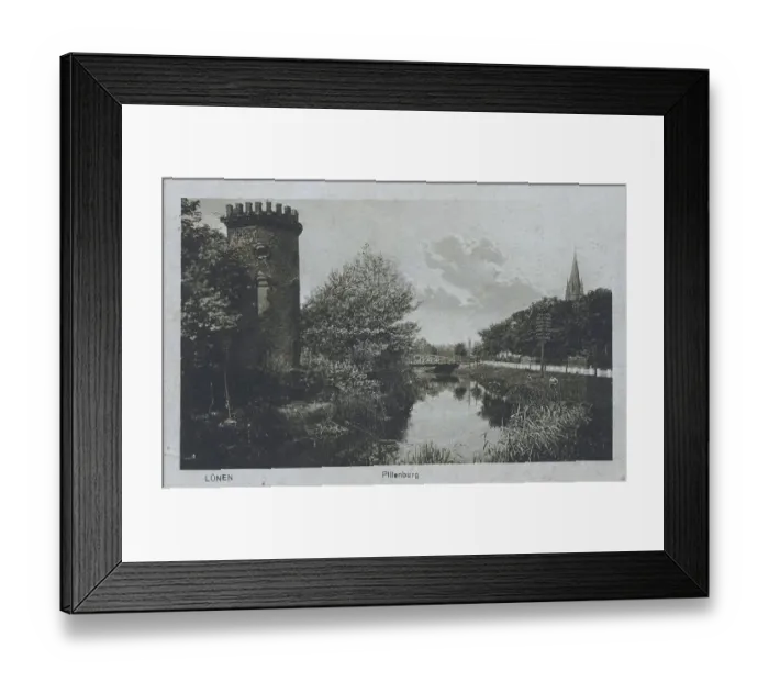 Framed Print : The former Pillenburg in Luenen
