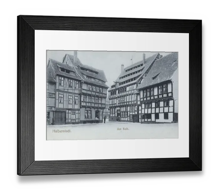 Framed Print : Halberstadt, at the Kulk, Harz