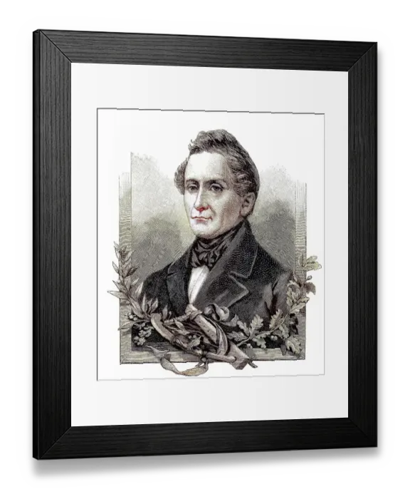 Framed Print : Joseph Freiherr von Eichendorff Framed Print : Joseph Freiherr von Eichendorff
