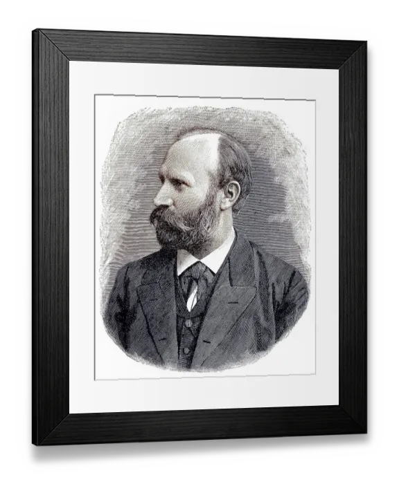 Framed Print : Heinrich Wilhelm Gottfried von Waldeyer-Hartz Framed Print : Heinrich Wilhelm Gottfried von Waldeyer-Hartz