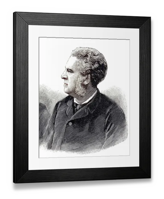 Framed Print : Charles Thomas Floquet, 2 October 1828 Framed Print : Charles Thomas Floquet, 2 October 1828