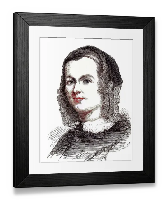 Framed Print : Caroline Chisholm, 30 May 1808 Framed Print : Caroline Chisholm, 30 May 1808
