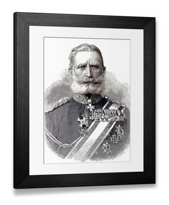 Framed Print : General of the Cavalry of Witzendorff Framed Print : General of the Cavalry of Witzendorff