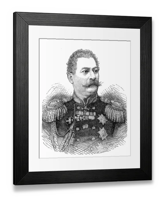 Framed Print : Count Michael Tarielovich Loris-Melikov