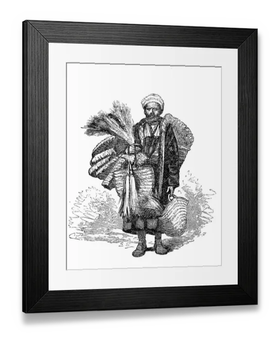 Framed Print : Professions in Constantinople, Turkey