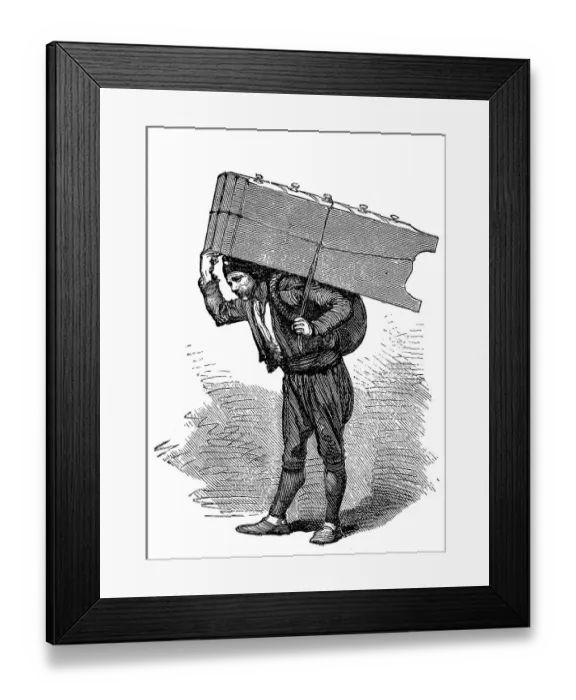 Framed Print : Occupations in Constantinople, Turkey