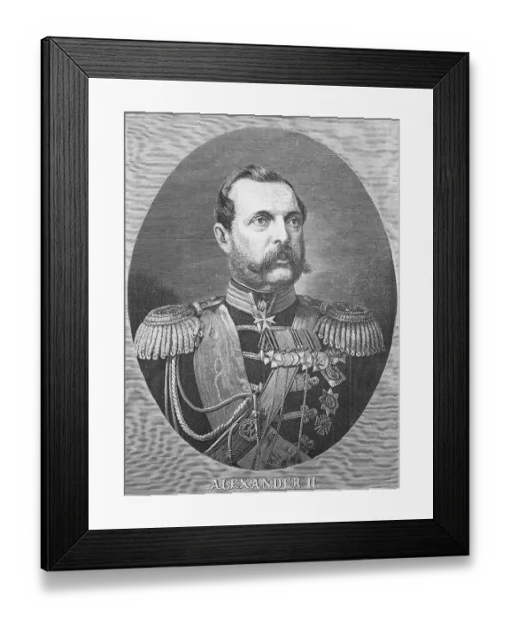 Framed Print : Alexander II Nikolaevich, 29 April 1818 Framed Print : Alexander II Nikolaevich, 29 April 1818
