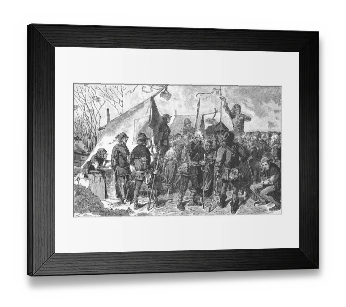 Framed Print : German Peasants War, 1524-1526