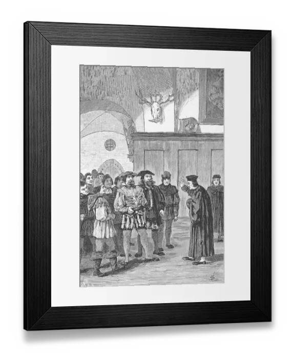 Framed Print : German Peasants War, 1524-1526