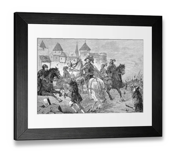 Framed Print : German Peasants War, 1524-1526