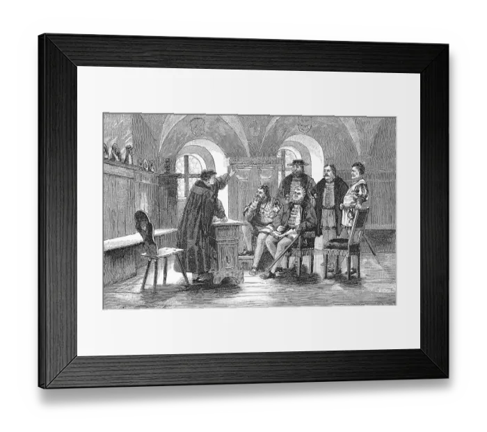 Framed Print : German Peasants War, 1524-1526 Framed Print : German Peasants War, 1524-1526