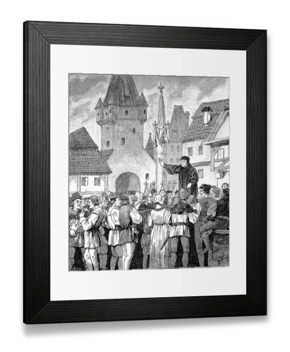 Framed Print : German Peasants War, 1524-1526 Framed Print : German Peasants War, 1524-1526