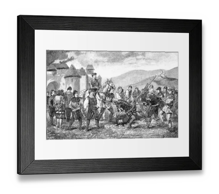 Framed Print : German Peasants War, 1524-1526 Framed Print : German Peasants War, 1524-1526