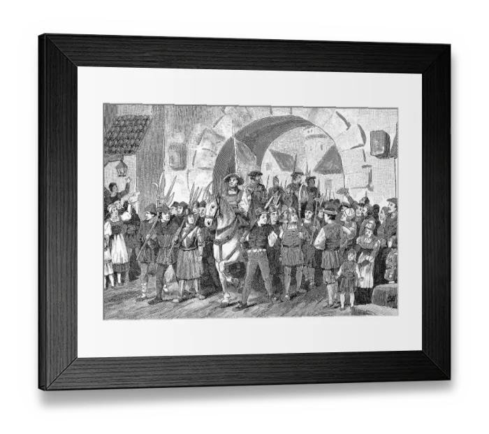 Framed Print : German Peasants War, 1524-1526 Framed Print : German Peasants War, 1524-1526