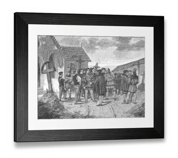 Framed Print : German Peasants War, 1524-1526 Framed Print : German Peasants War, 1524-1526