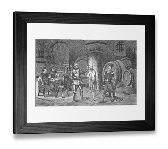 Framed Print : German Peasants War, 1524-1526
