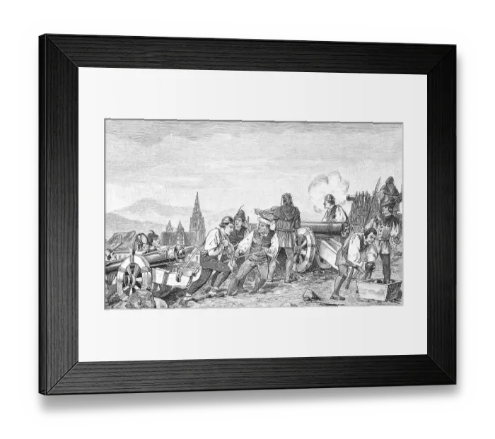 Framed Print : German Peasants War, 1524-1526