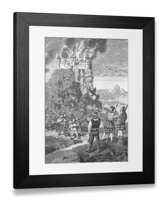 Framed Print : German Peasants War, 1524-1526 Framed Print : German Peasants War, 1524-1526