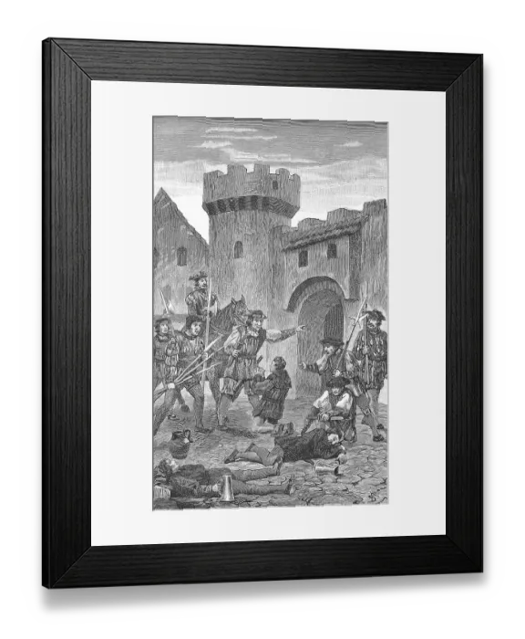 Framed Print : German Peasants War, 1524-1526 Framed Print : German Peasants War, 1524-1526