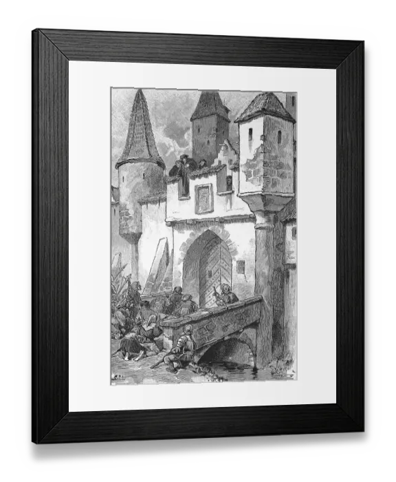 Framed Print : German Peasants War, 1524-1526