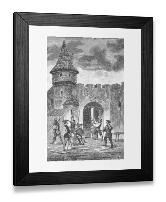 Framed Print : German Peasants War, 1524-1526