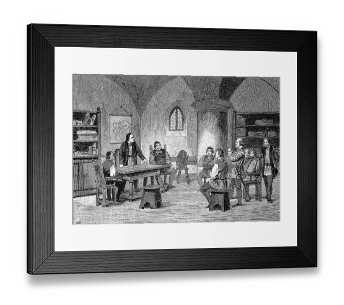 Framed Print : German Peasants War, 1524-1526