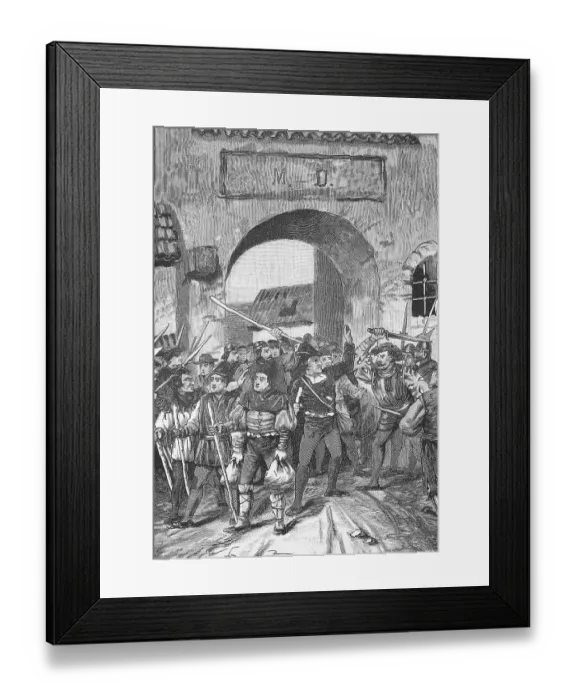 Framed Print : German Peasants War, 1524-1526