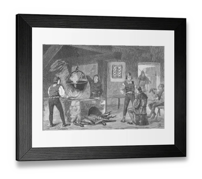 Framed Print : German Peasants War, 1524-1526