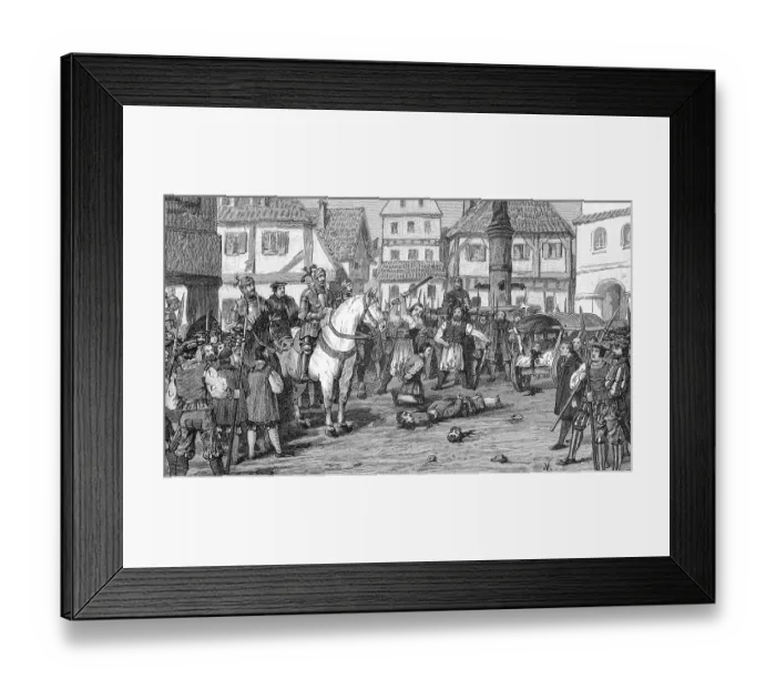 Framed Print : German Peasants War, 1524-1526 Framed Print : German Peasants War, 1524-1526