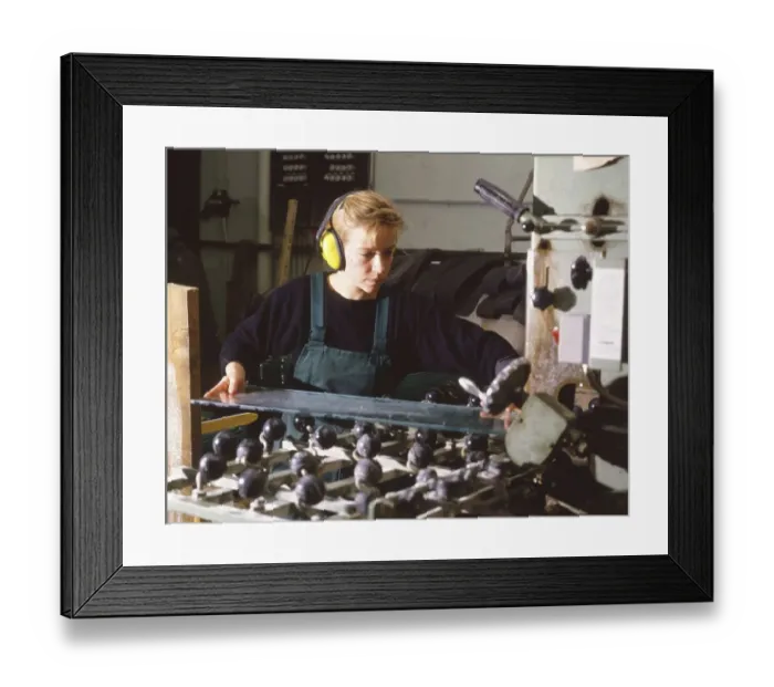 Framed Print : Female workers in the skilled trades Framed Print : Female workers in the skilled trades