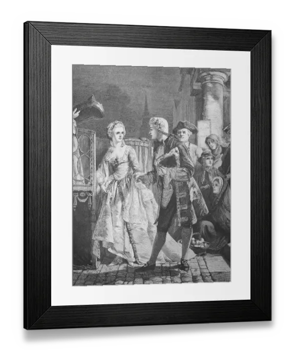 Framed Print : Celebrities leaving the theatre